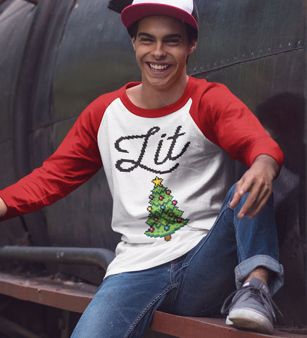 LIT Christmas Raglan