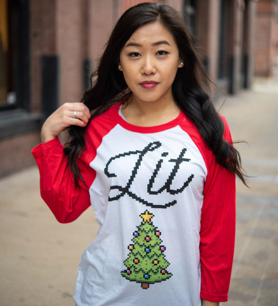 LIT Christmas Raglan