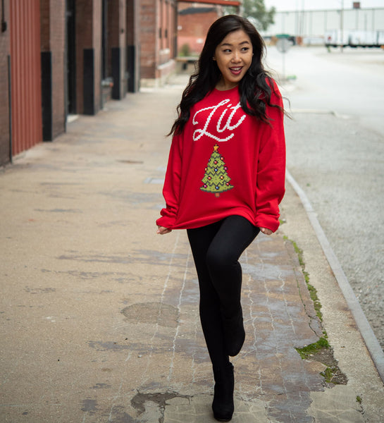 LIT Red Christmas Sweatshirt