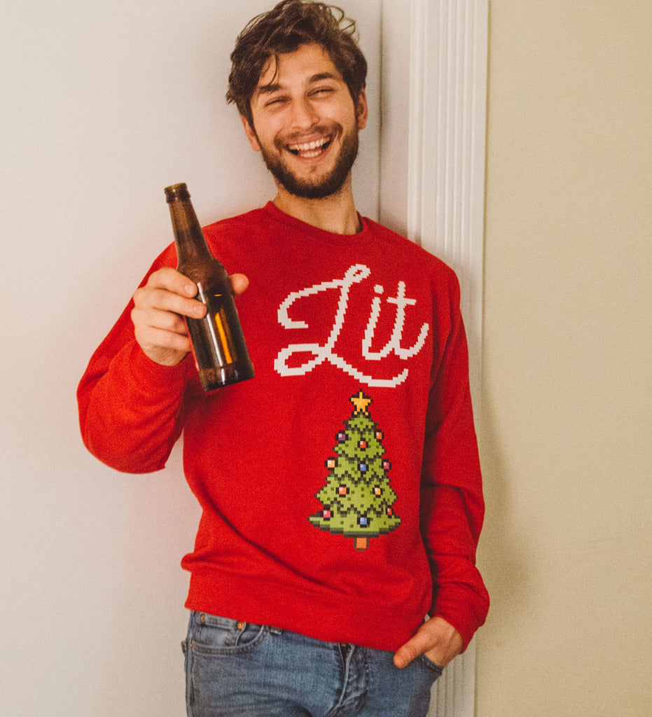 LIT Red Christmas Sweatshirt