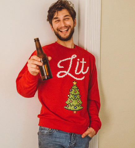 LIT Red Christmas Sweatshirt