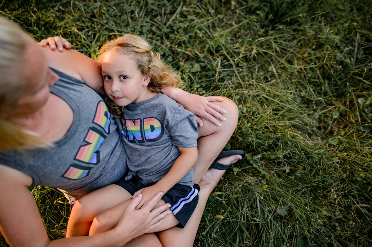 Indiana Rainbow Kids Tee: LGBTQ Pride Youth Shirt