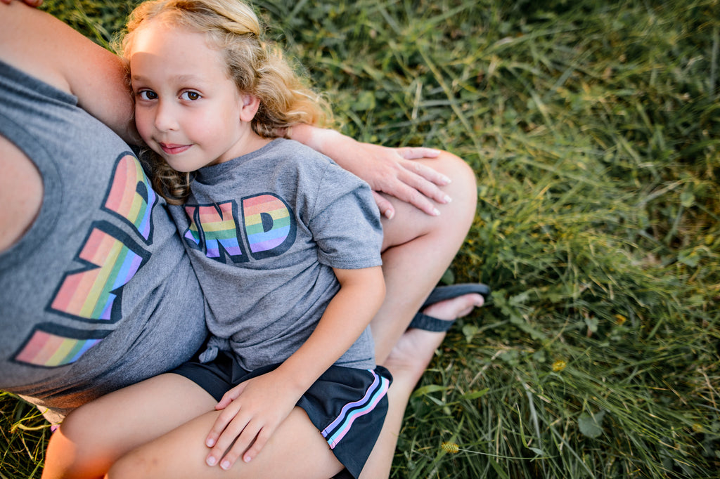 Indiana Rainbow Kids Tee: LGBTQ Pride Youth Shirt