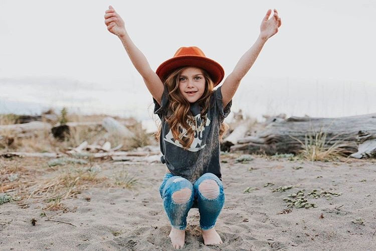 Kids Keep the Wild in You Tee: Bear Graphic Shirt