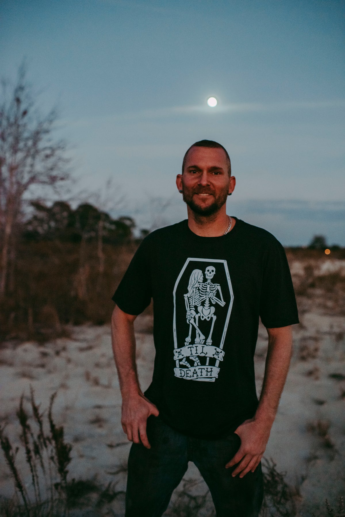Til Death Tee: Skeleton Couple Unisex Wedding Shirt