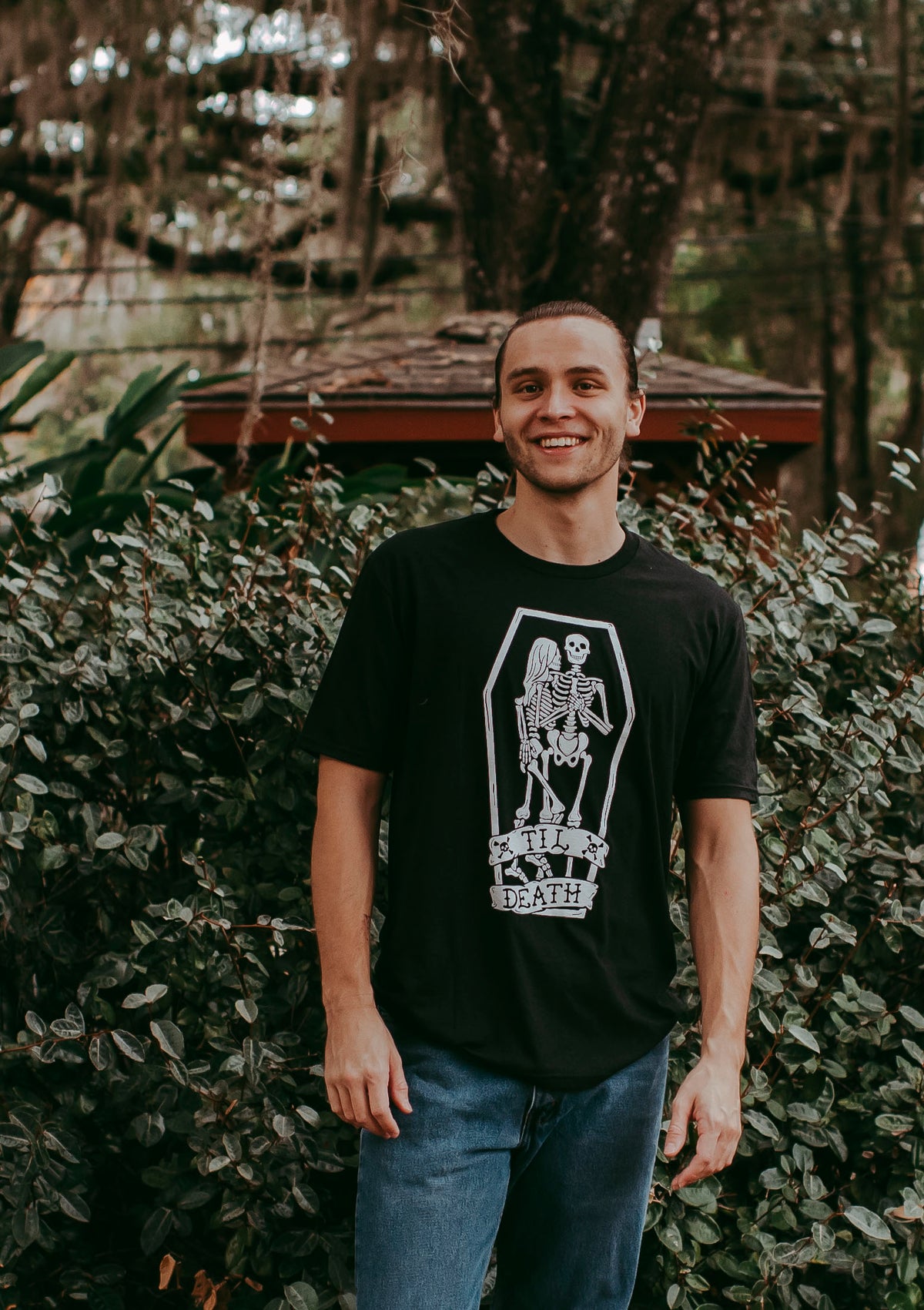 Til Death Tee: Skeleton Couple Unisex Wedding Shirt