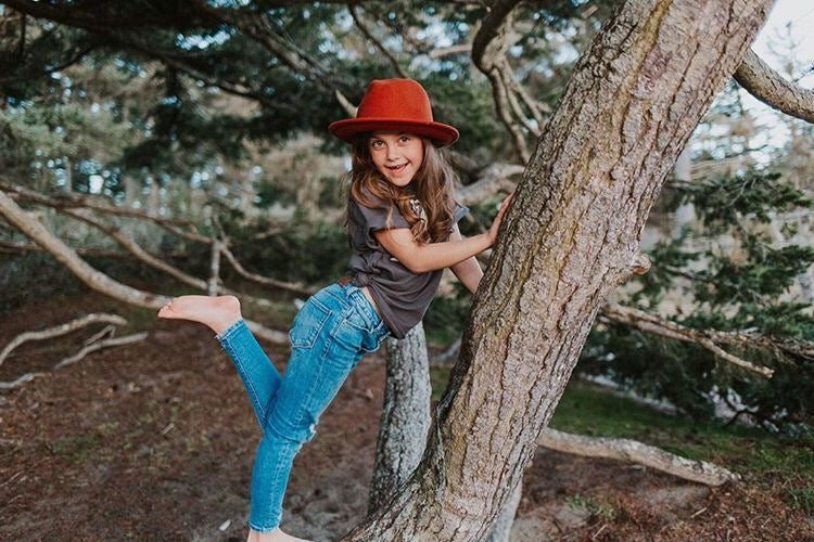 Kids Keep the Wild in You Tee: Bear Graphic Shirt