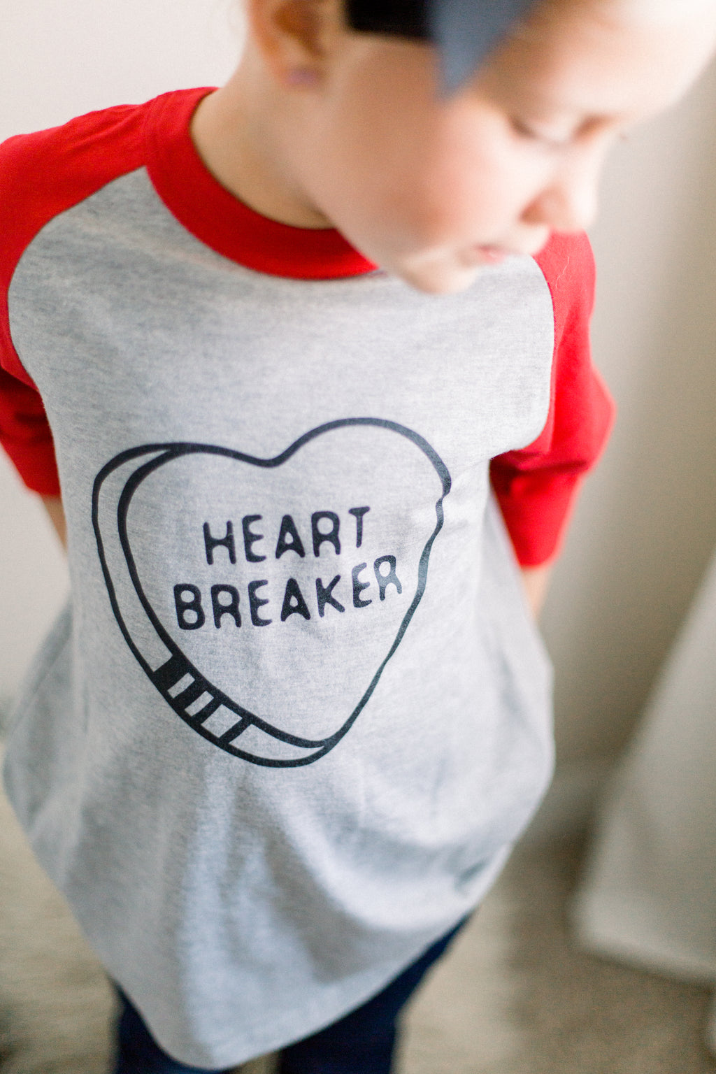 Heartbreaker Kids Tee: Funny Valentines Shirt