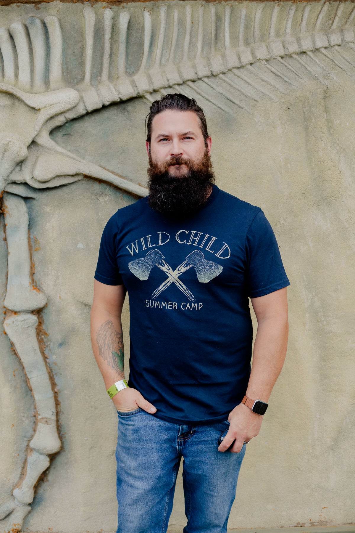 Wild Child Summer Camp Tee: Hatchet Graphic Unisex Shirt