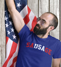 USA Sausage Tee: Funny 4th of July Shirt