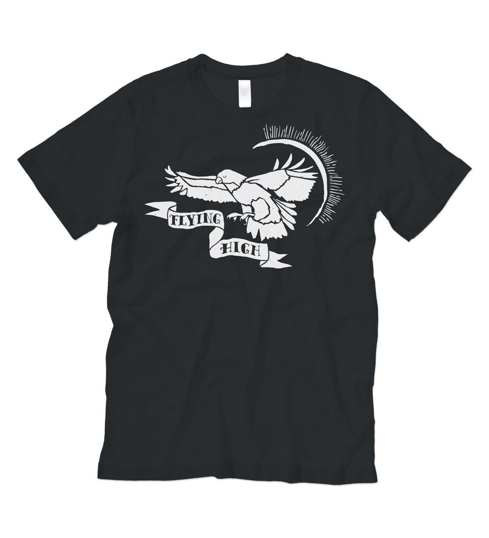 "Flying High" Black Tee