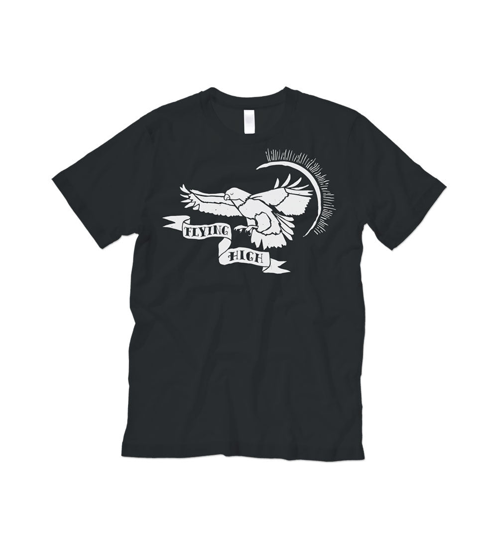 "Flying High" Black Kids Tee