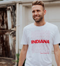 Indiana Have a Nice Day Tee: Retro Shopping Bag Style Shirt