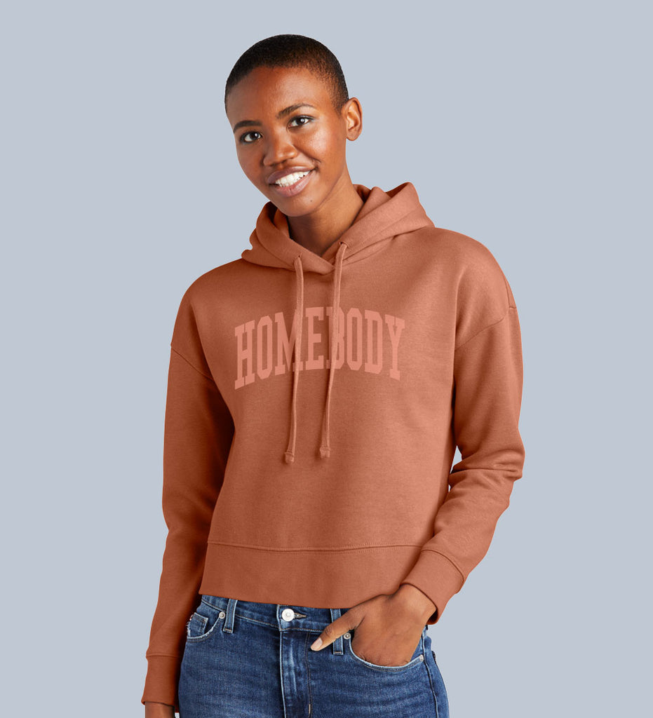"Homebody" Pullover Hooded Sweatshirt