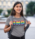 Indiana Pride Rainbow Tshirt