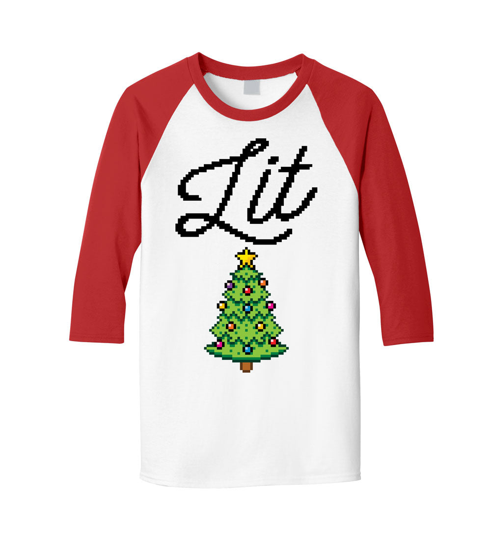 LIT Christmas Raglan