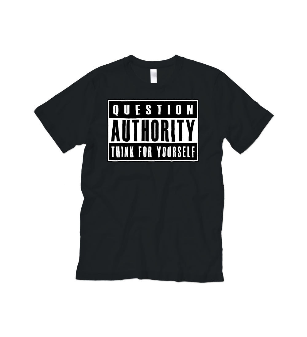 Rebel Kids Tee: Question Authority Shirt