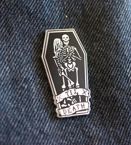 "Til Death" Lapel Pin