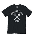 "Working Class Hero - Farmer" Black Tee